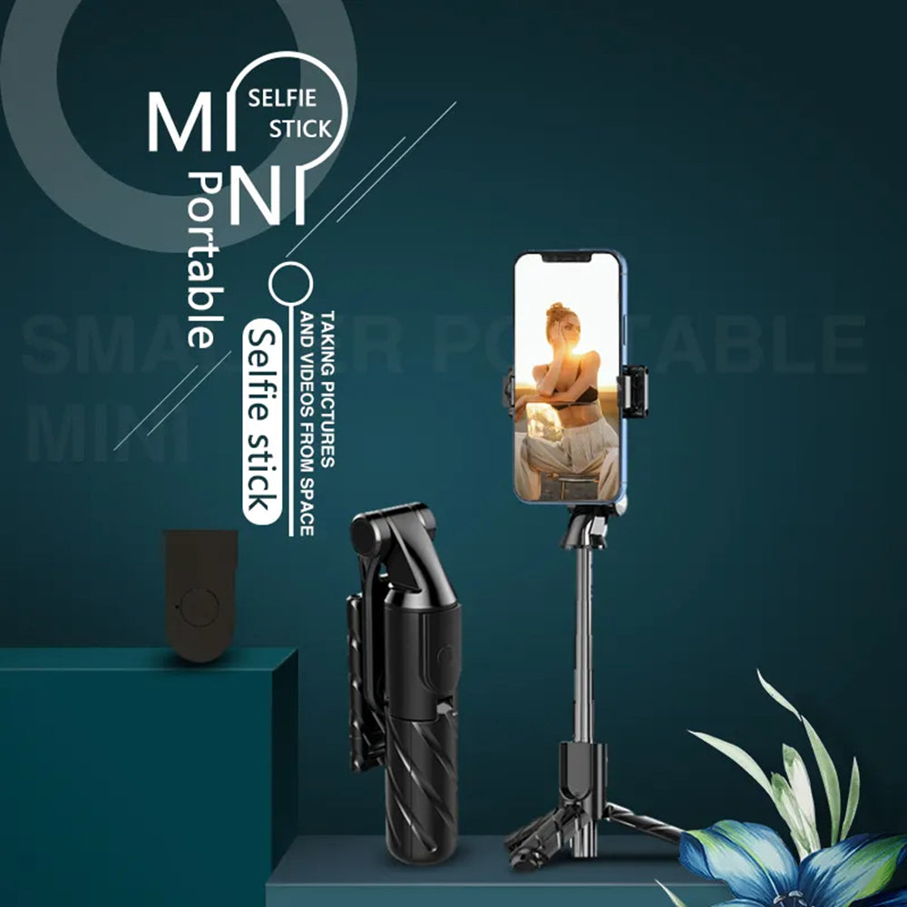 Selfie Stick Bluetooth Techsuit K03, Universel, Noir