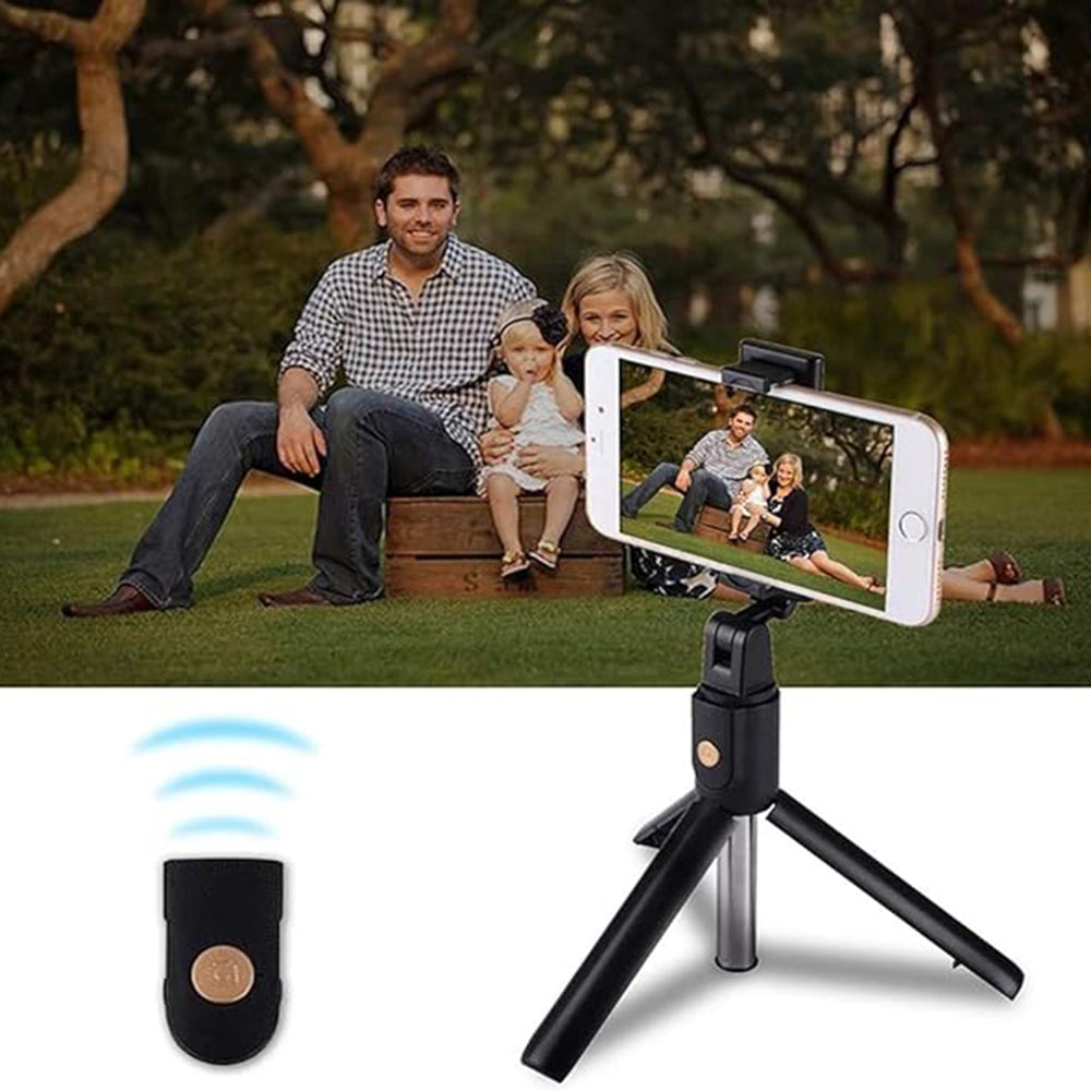 Perche à selfie Bluetooth Techsuit K07, Universelle, Noire