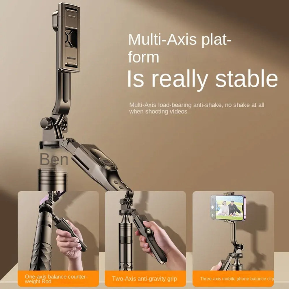 Perche à selfie Bluetooth Techsuit K28, Universelle, Noire