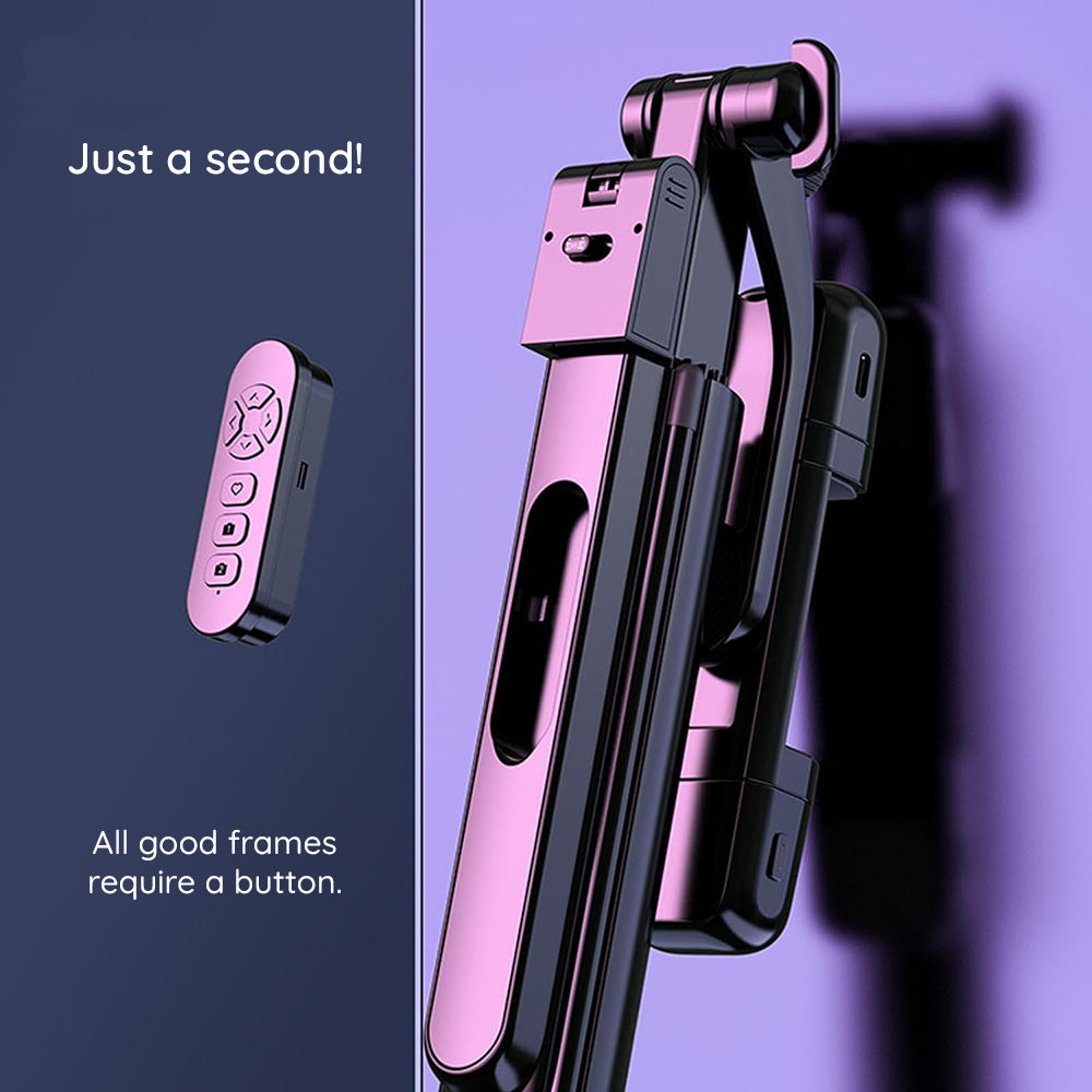 Selfie Stick Bluetooth Techsuit K30S, Universel, Noir