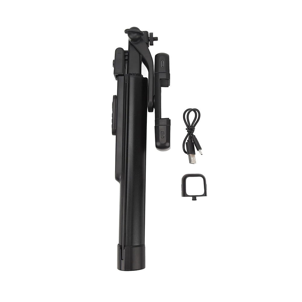 Selfie Stick Bluetooth Techsuit K30S, Universel, Noir