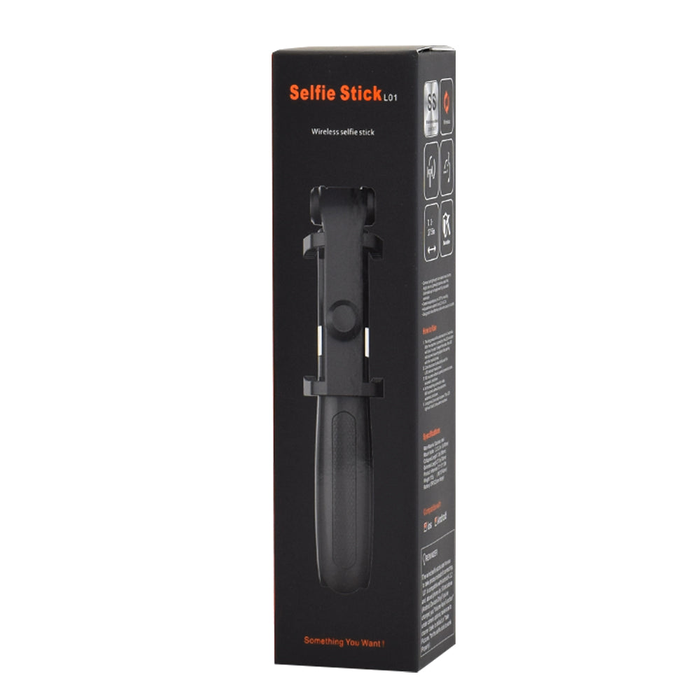 Selfie Stick Bluetooth Techsuit L01s, Universel, Noir
