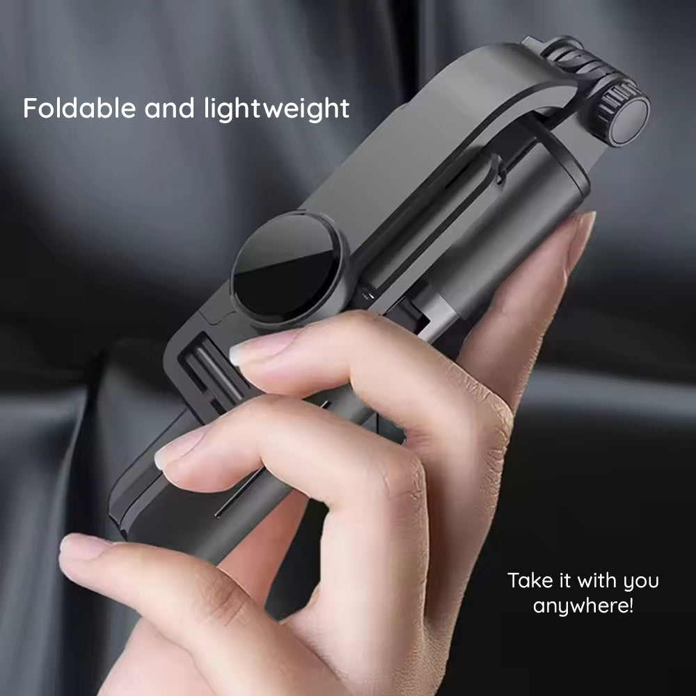 Perche à selfie Bluetooth Techsuit L10, Universelle, Noire