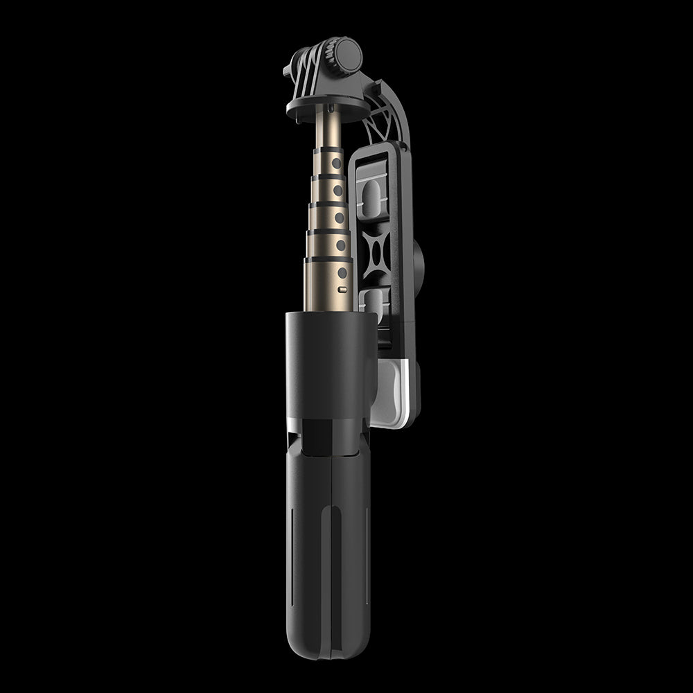 Perche à selfie Bluetooth Techsuit L10s, Universelle, Noir