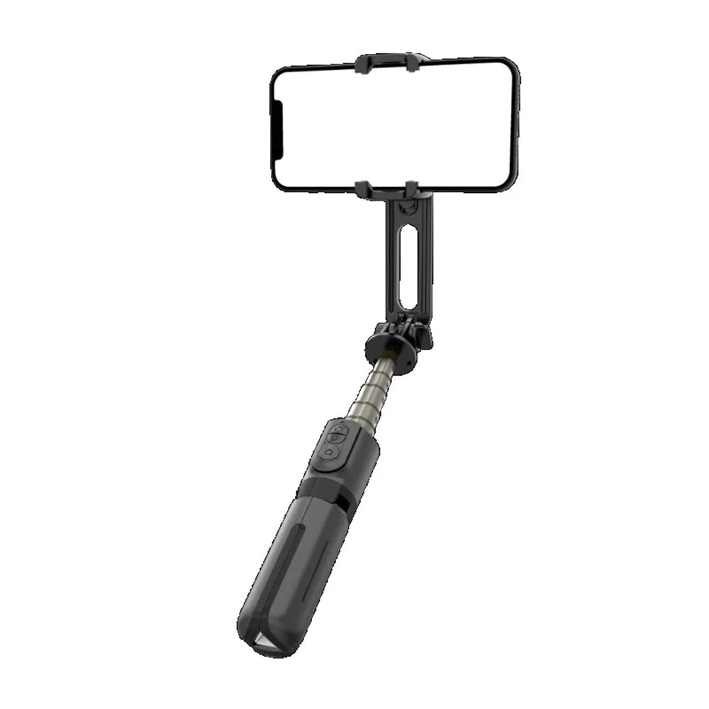 Perche à selfie Bluetooth Techsuit L18Mini, Universelle, Noire