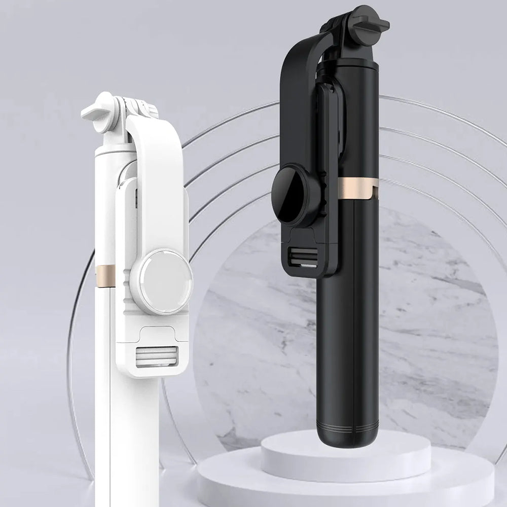 Perche à selfie Bluetooth Techsuit Q03, Universelle, Noire