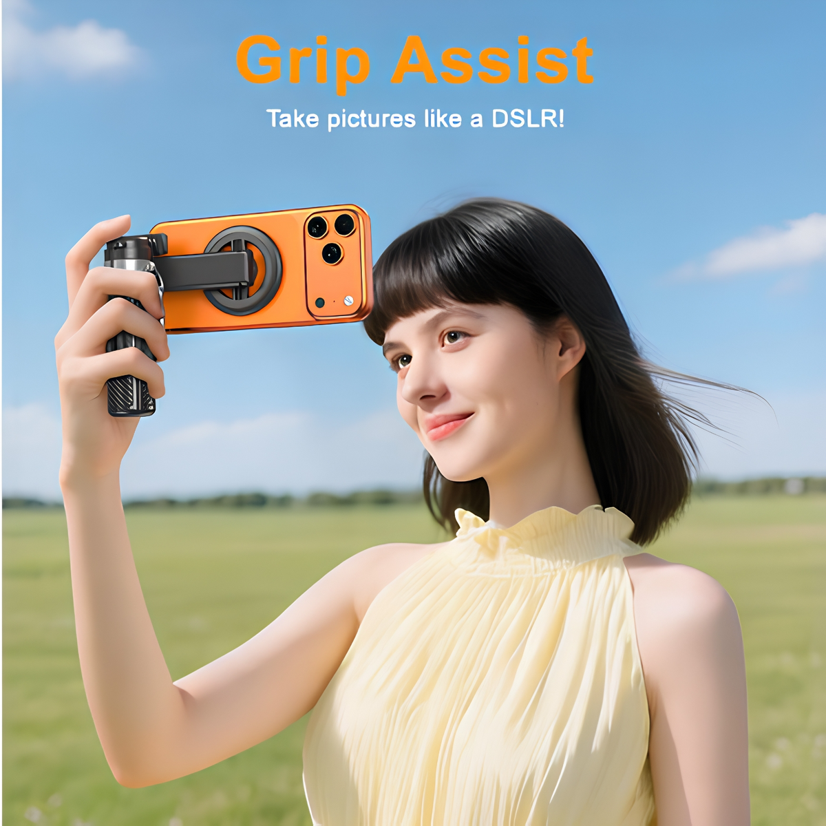 Selfie Stick Bluetooth XO Design SS25 Pro, Universel, Noir