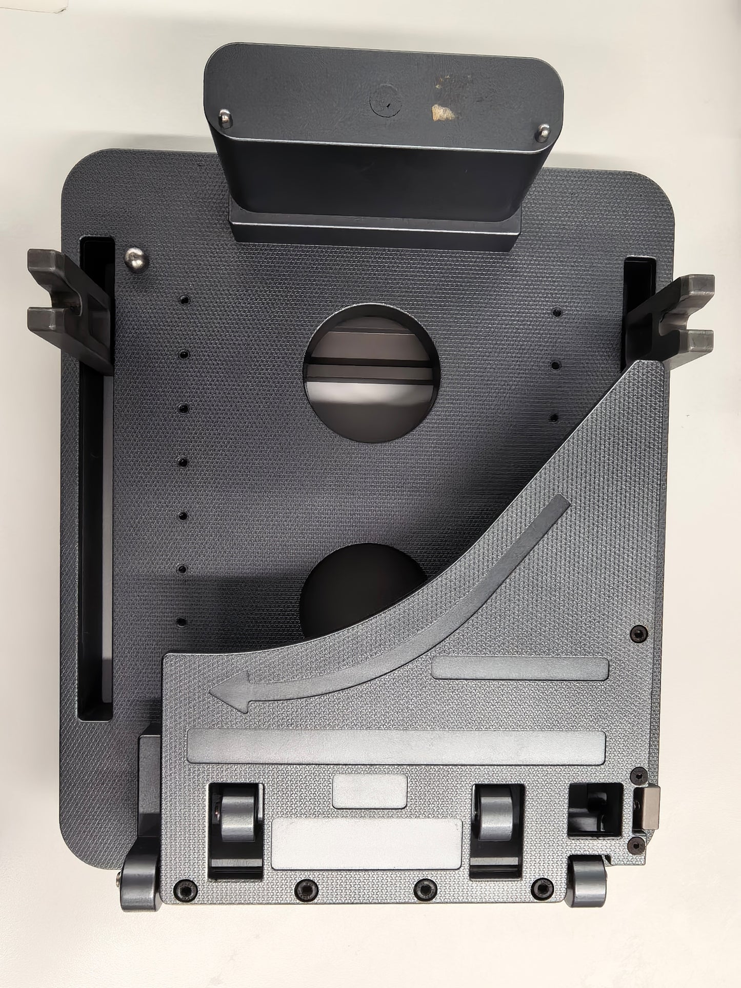 Plateforme de fixation semi-automatique pour protecteur d'écran Huawei 02431HMT