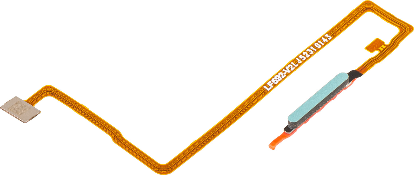 Capteur d'empreintes Honor Play10C / X6c, avec bande, Turquoise (Ocean Cyan), Service Pack 2310AAJM