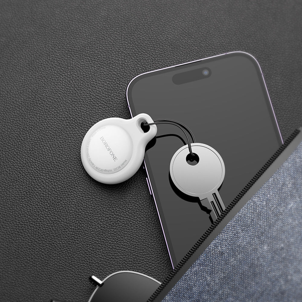 SmartTag Borofone BC101 Exquisite pour séries iOS, Noir
