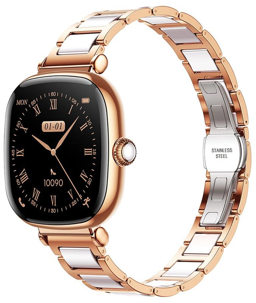 Montre connectée Joyroom JR-FS1, dorée