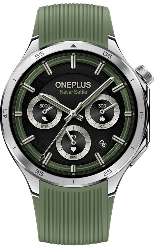 Montre connectée OnePlus Watch 3, 46mm, Vert, Reconditionné 5491100341