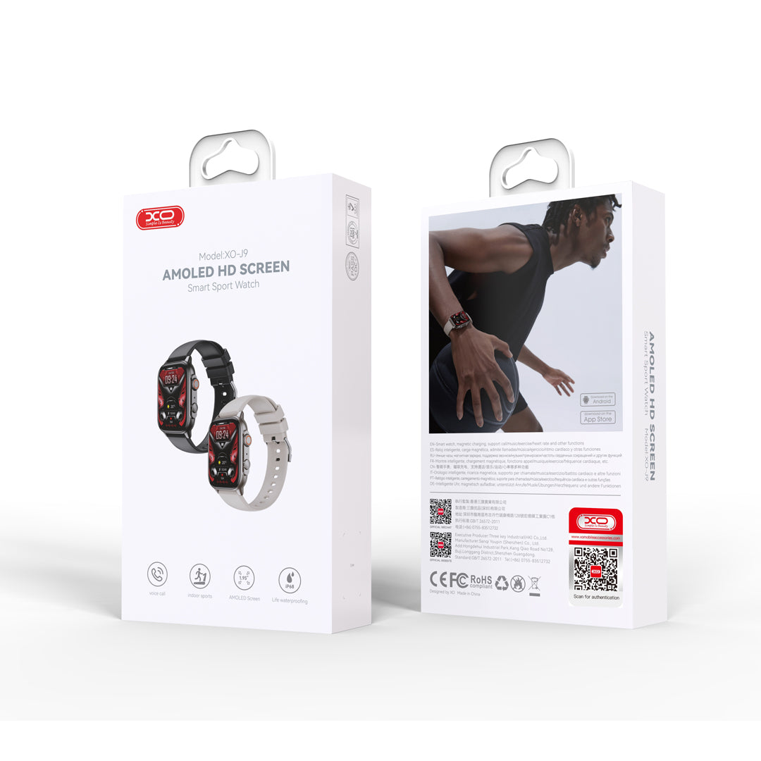 Smartwatch XO Design J9, Noir