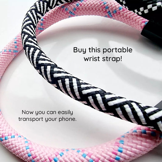 Cordon Téléphone Techsuit RWS2-03, Noir