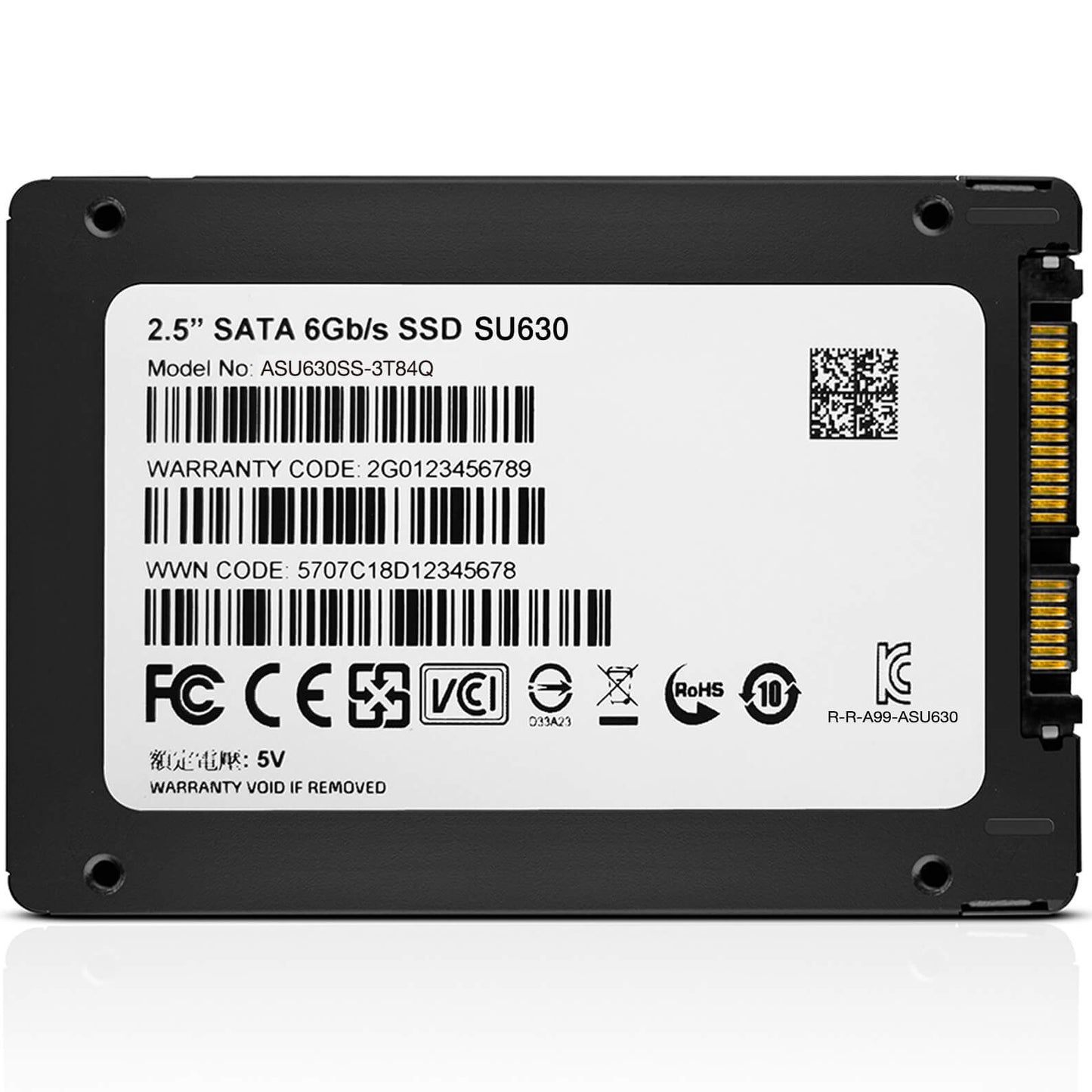 Solid State Drive (SSD) Adata SU630, 240GB, 2,5 pouces, SATA III ASU630SS-240GQ-R