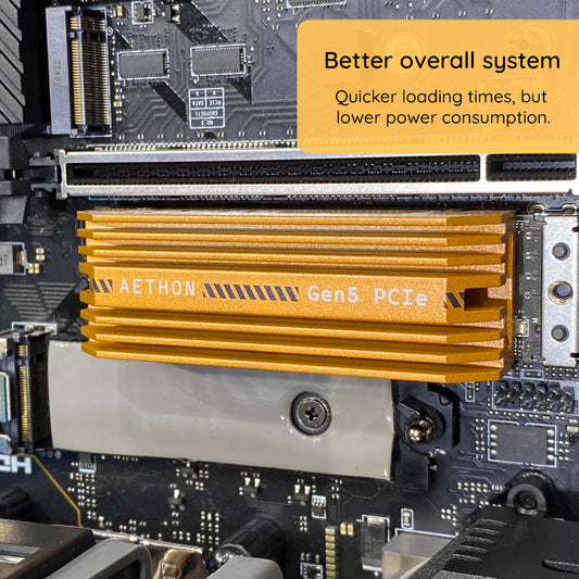 Solid State Drive (SSD) Dato Ares Aethon, NVME M.2, PCIe Gen5x4, 2TB, Noir ARSAT-2TB