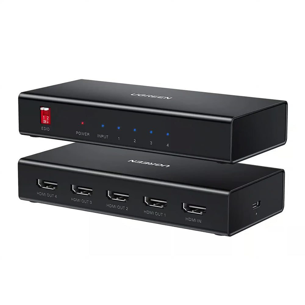 Splitter Vidéo HDMI UGREEN CM570 (90514), Noir