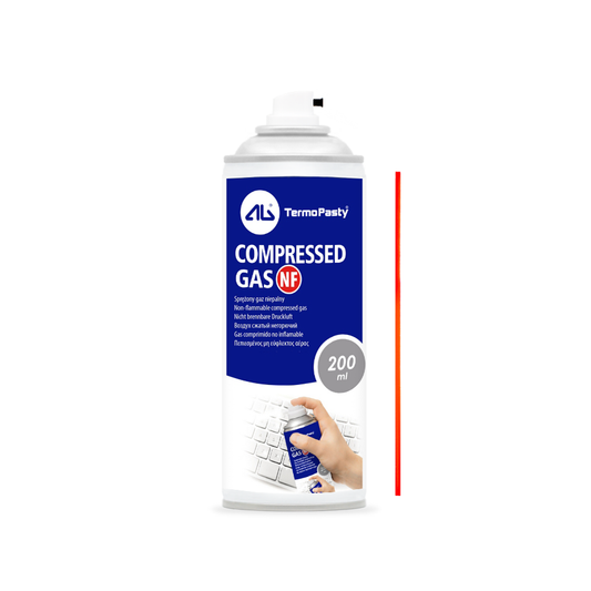 Spray d'Air Comprimé AG Termopasty NF (Non Inflammable), 200ml ART.AGT-255