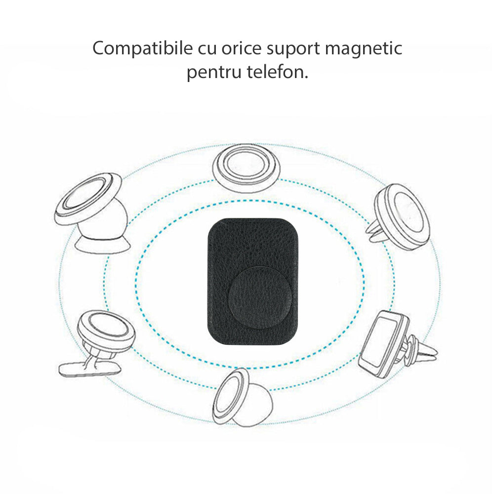 Metallic Sticker Techsuit MP02 2in1, Black