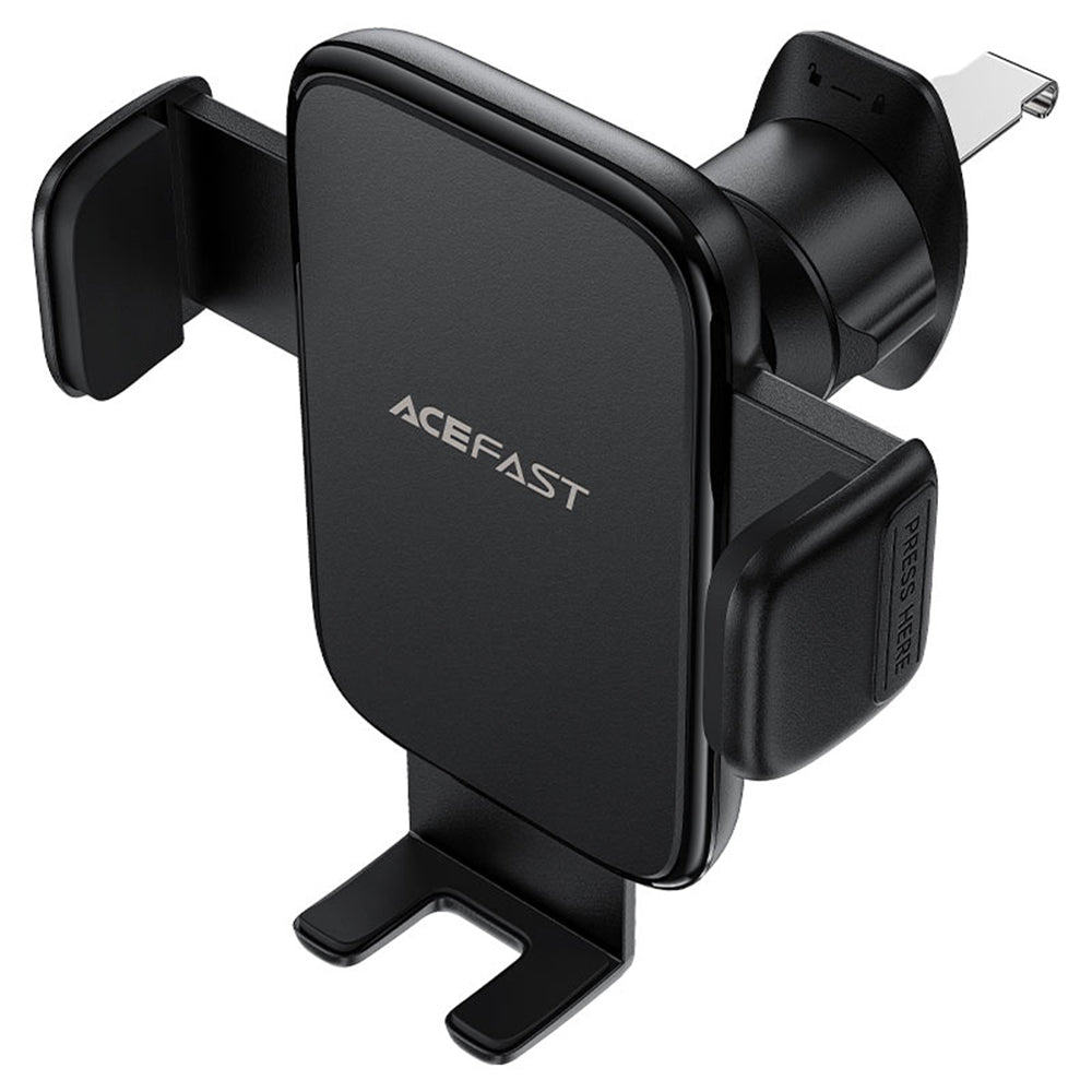 Support Auto Acefast D27, 4.5 pouces - 6.7 pouces, Noir