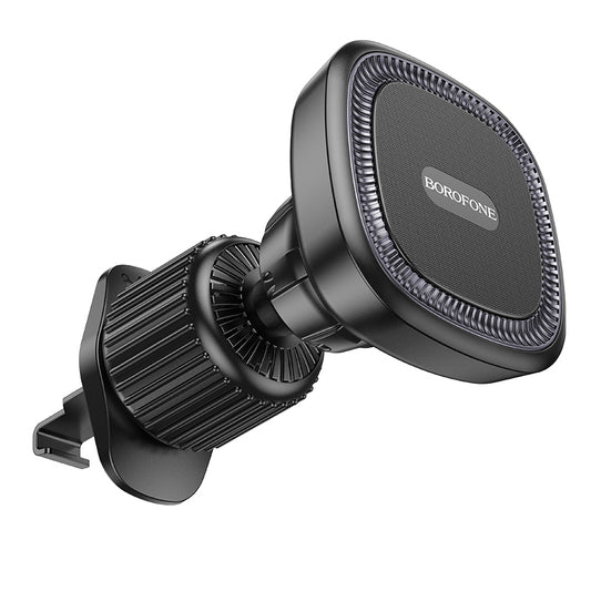 Support Auto Magnétique Borofone BH96 Ice, Universel, Noir Gris