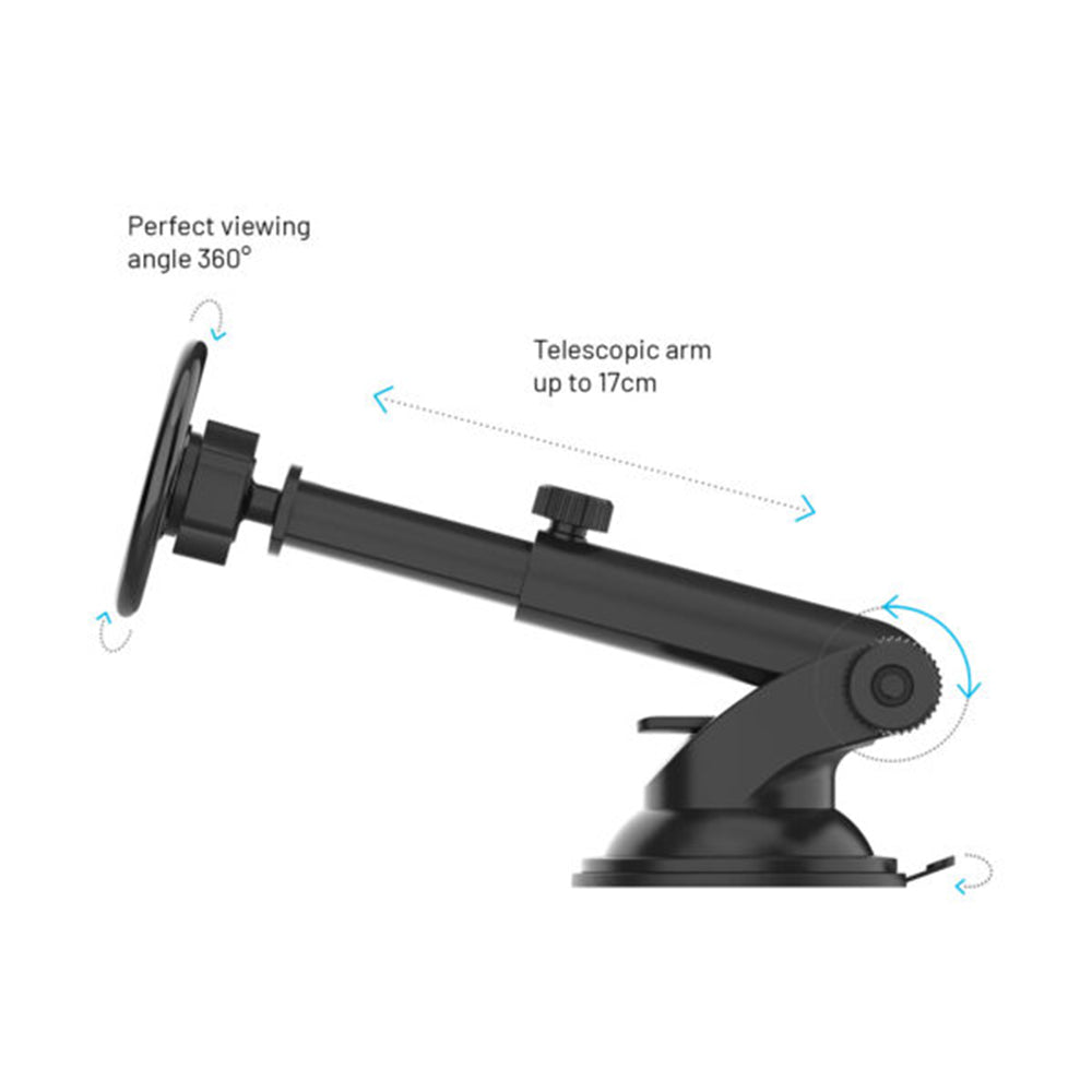 Support Auto Magnétique Fixed MagMount XL, Universel, Noir