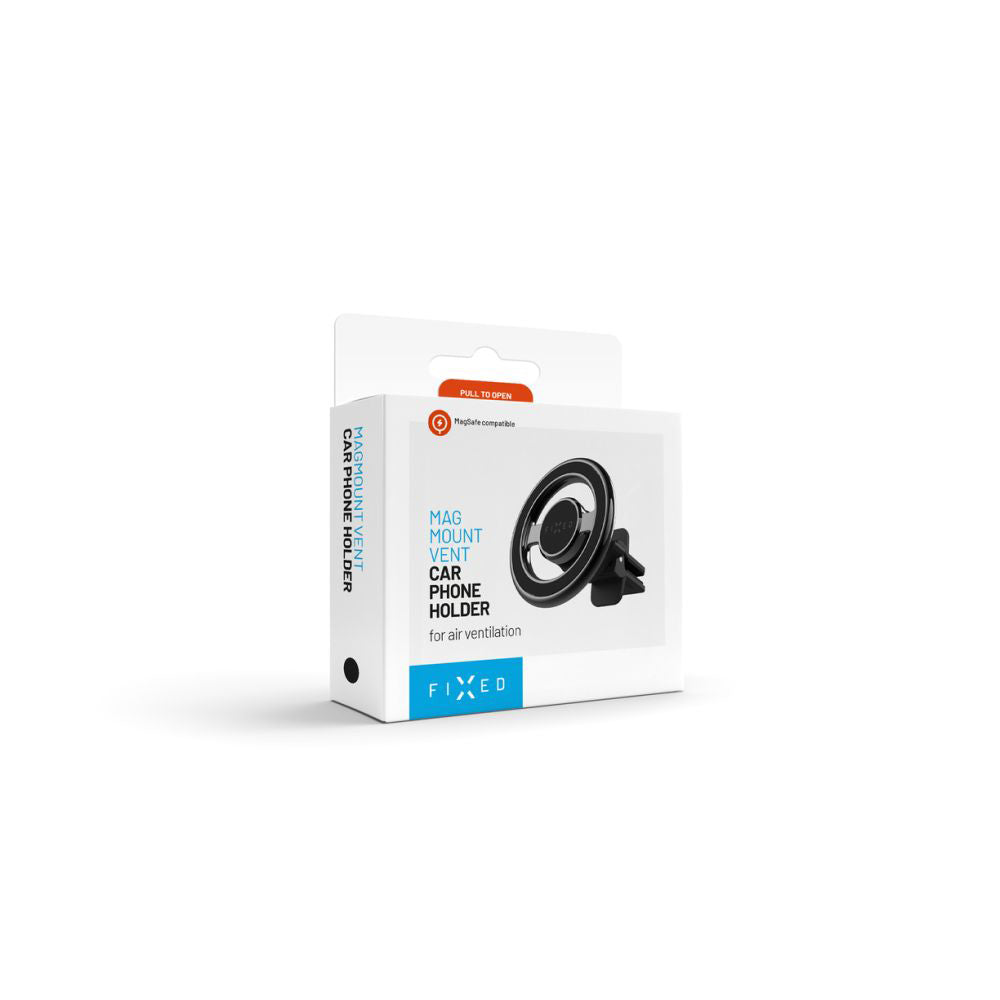 Support Auto Magnétique Fixe Vent, Universel, Noir