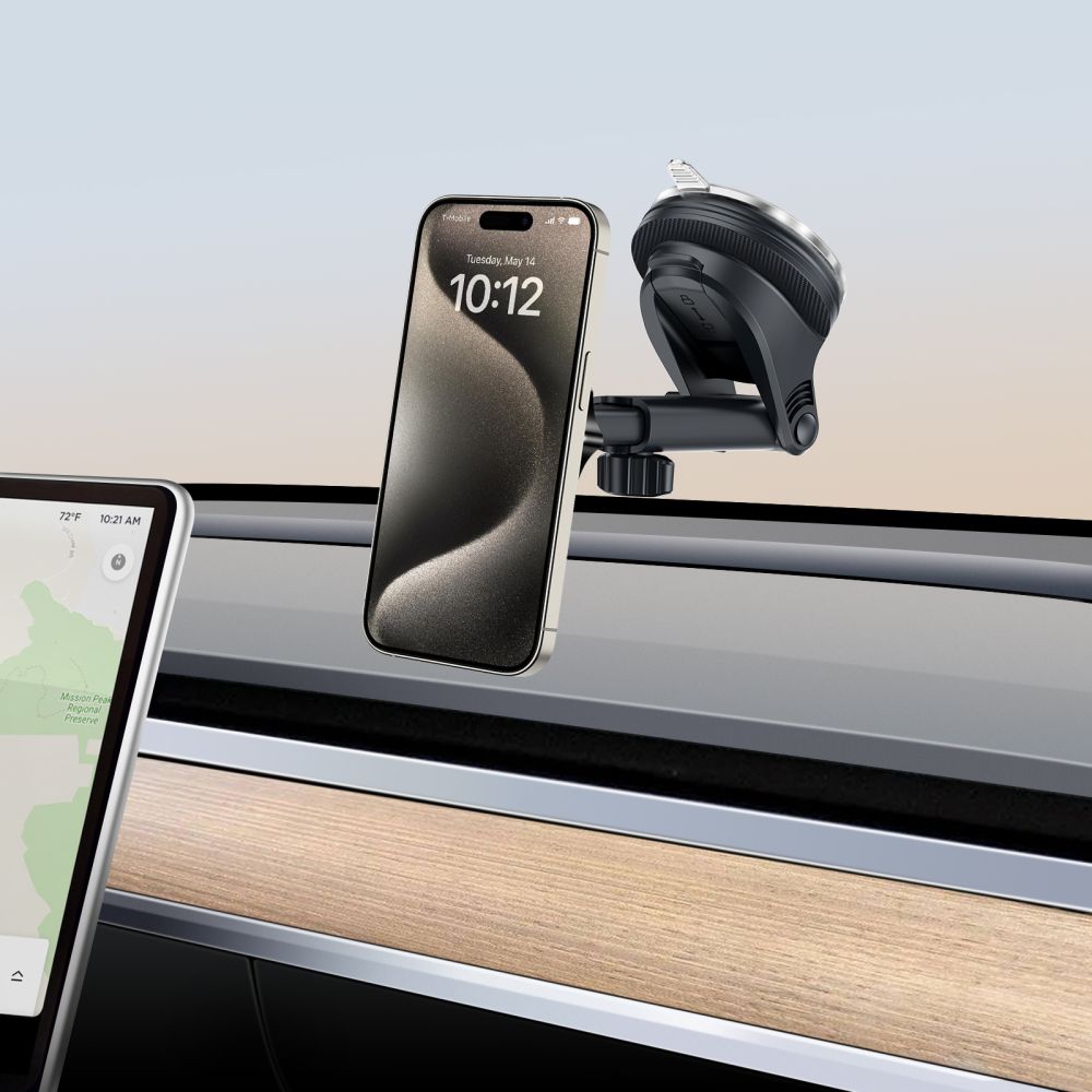 Support Auto Magnétique Tech-Protect N56 2en1, Universel, Noir