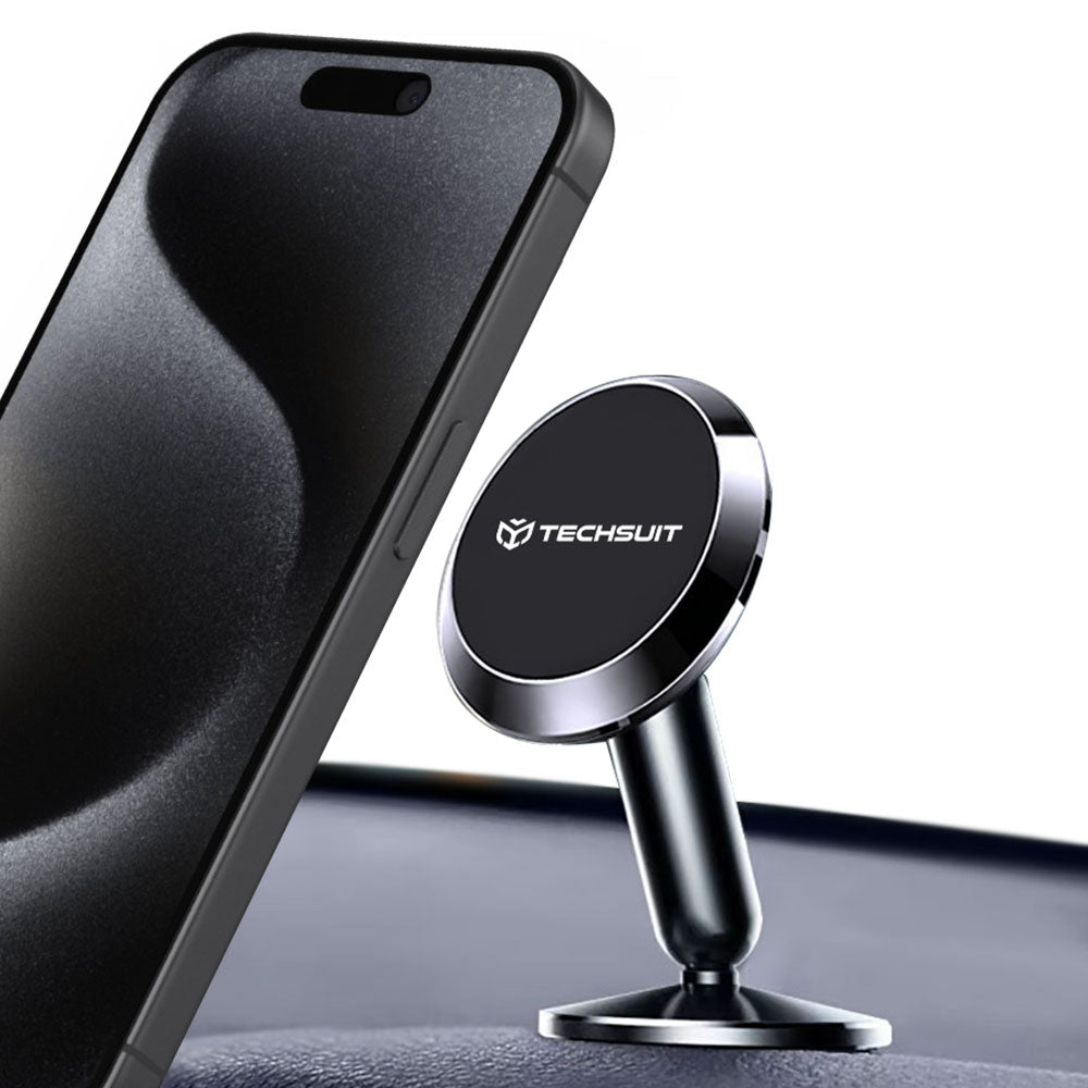 Support Auto Magnétique Techsuit S11, Universel, Noir
