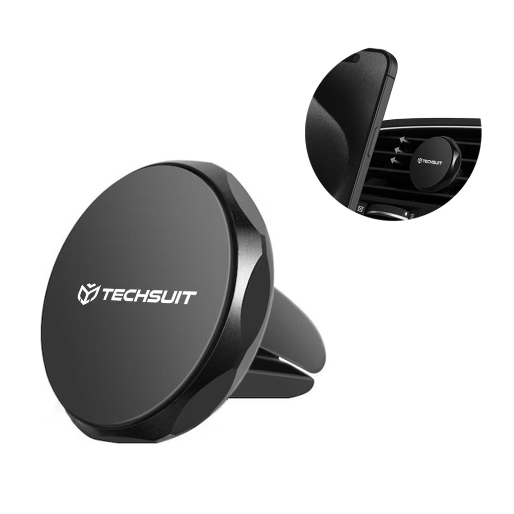 Magnetic Techsuit S9 Car Holder, Universal, Silver
