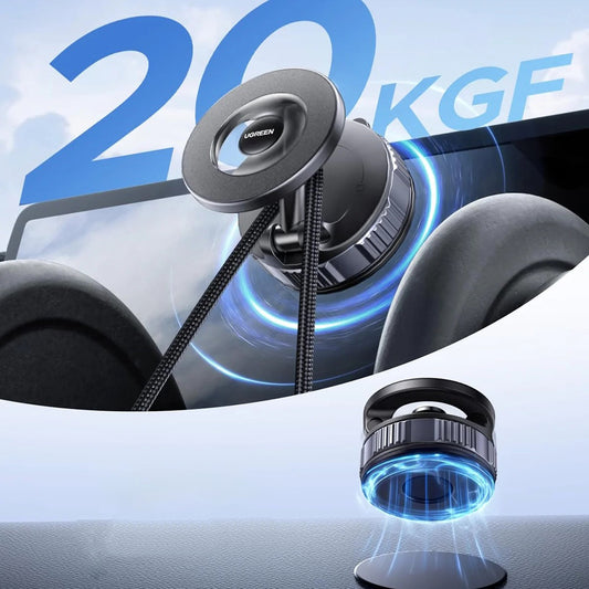 Support Auto Magnétique UGREEN LP970 (75666), Universel, Noir