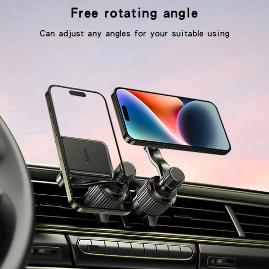 Support Auto Magnétique Yesido C244, Universel, Noir