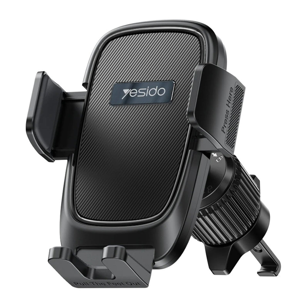 Support Auto Yesido C241, 4.7 pouces - 7.2 pouces, Noir