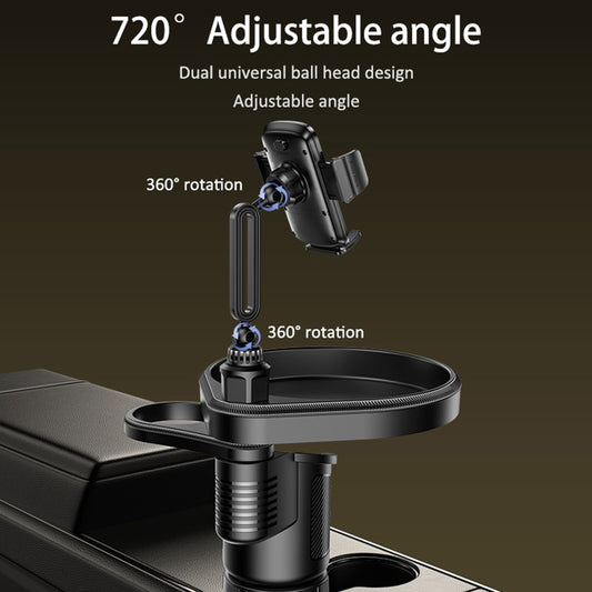 Support Auto Yesido C274, 4.7 pouces - 7.2 pouces, Noir