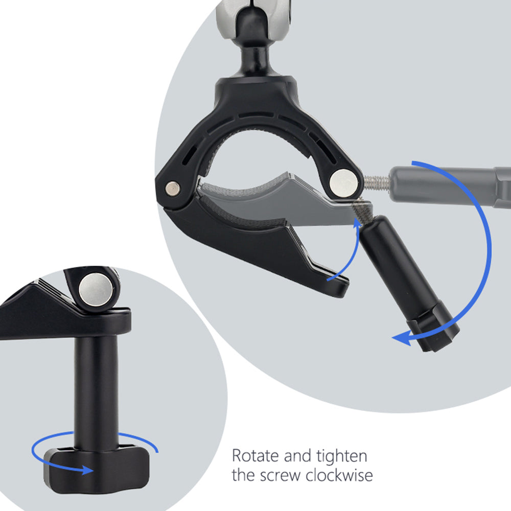 Techsuit JX-008 Sport Camera Bike Mount for GoPro, Gray