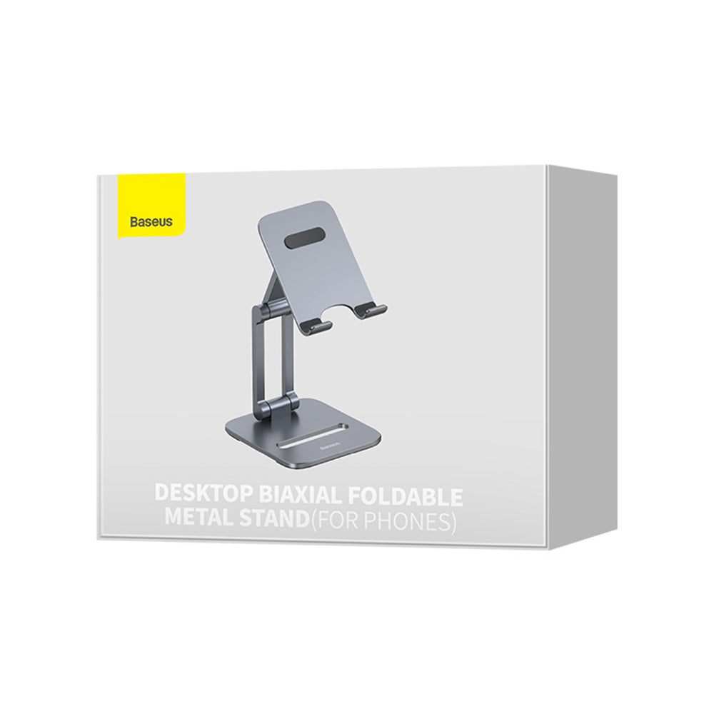 Support de bureau Baseus Biaxial pour téléphone / tablette, universel, gris LUSZ000013
