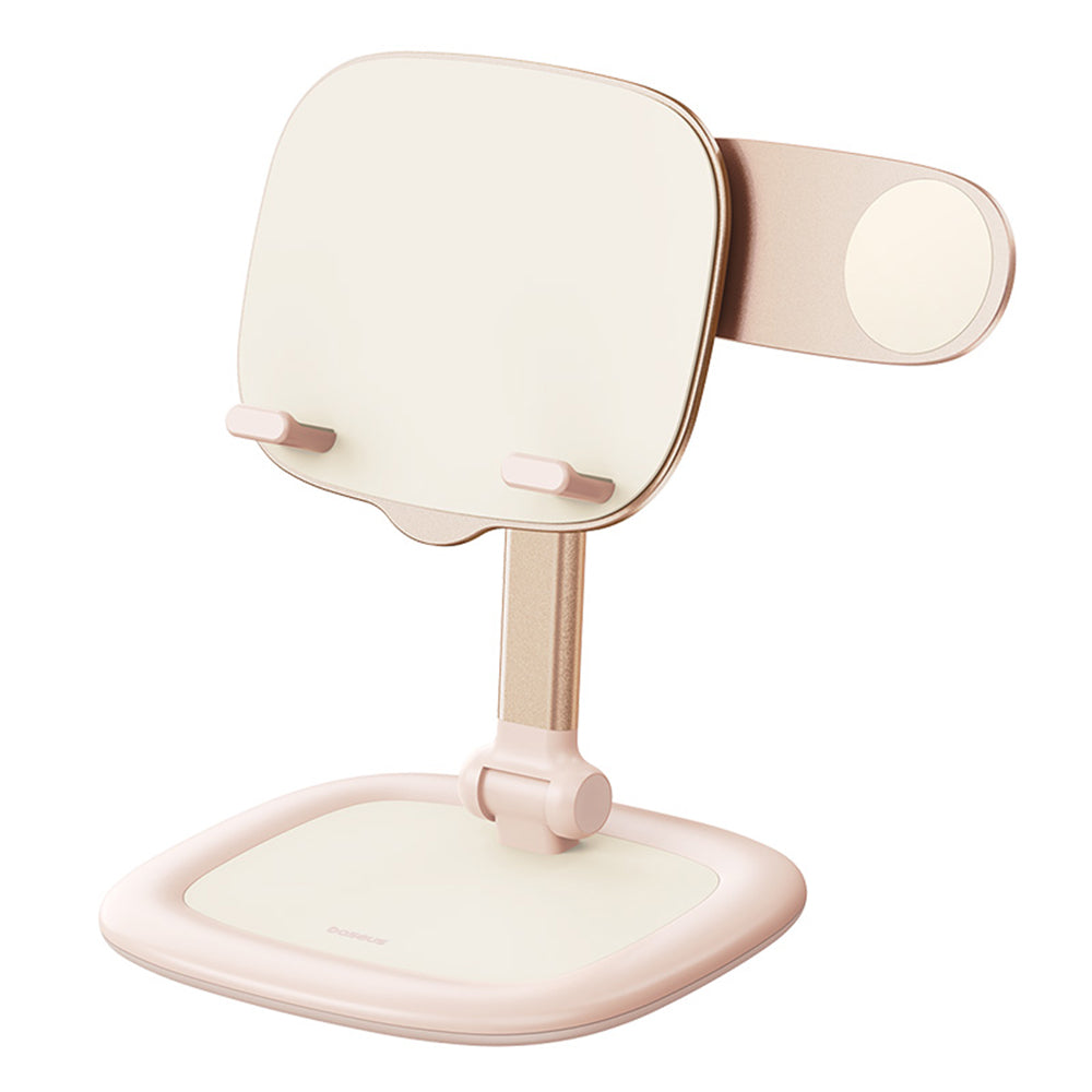 Support de bureau Baseus Seashell Dual, Universel, Rose B10451501411-00