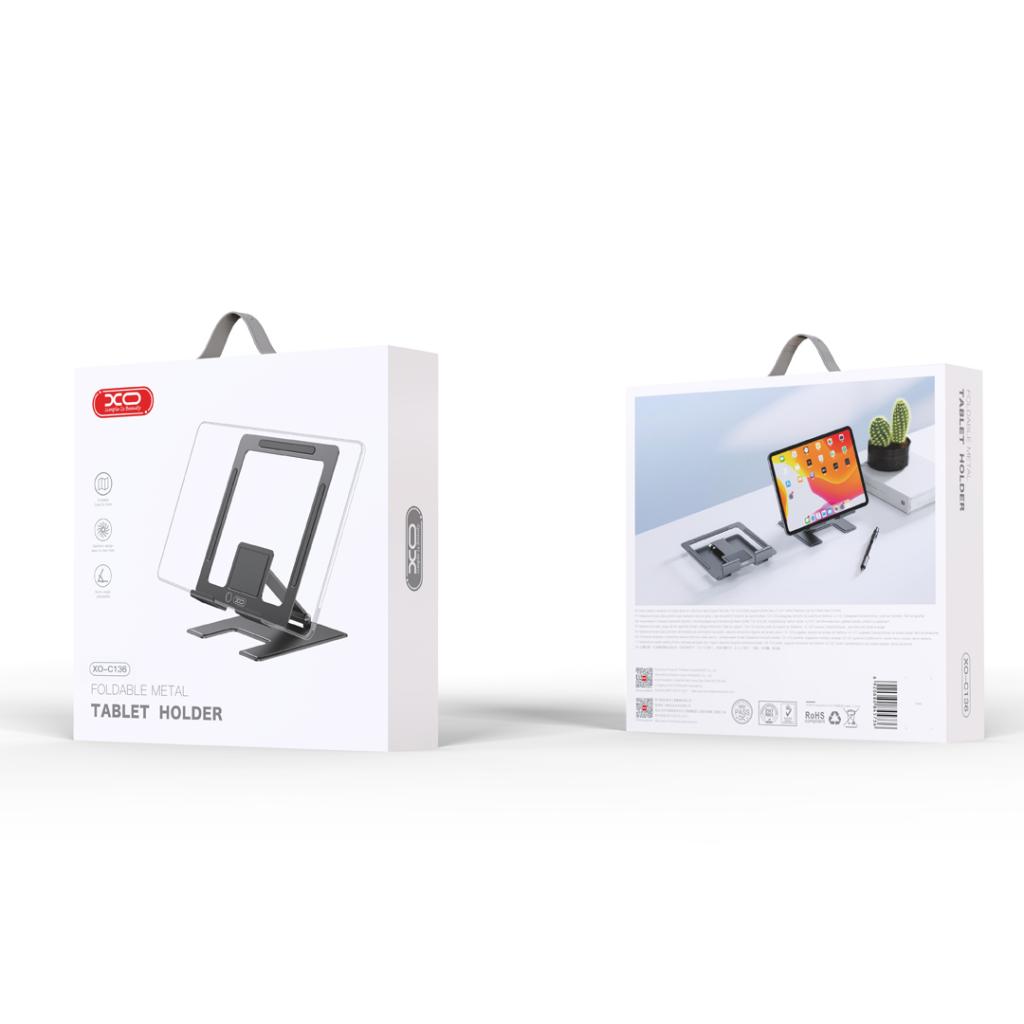 Support de Bureau XO Design C136 pour Téléphone / Tablette, 4.7 pouces - 12.9 pouces, Noir
