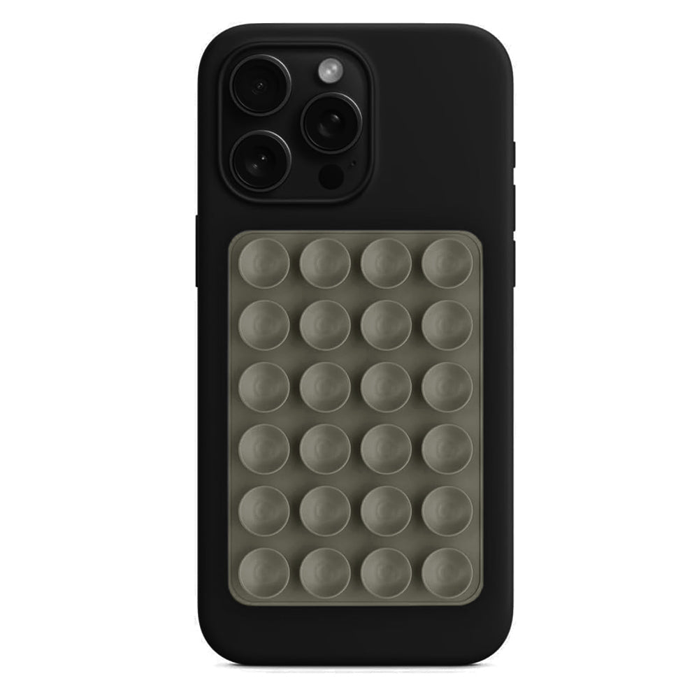 Support avec Ventouses Techsuit SC-PAD, Gris Clair