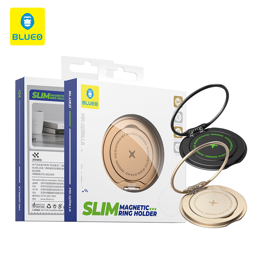 Support Anneau Blueo Slim, Universel, Doré