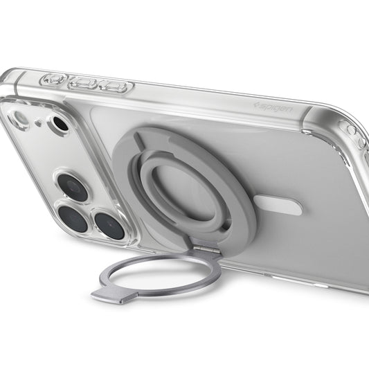 Support Anneau Spigen Dual Pop Mag S, Universel, Gris AMP11736