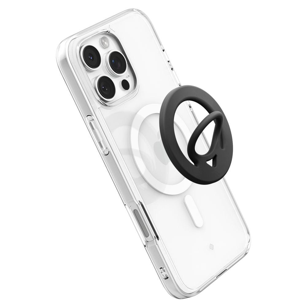 Support Anneau Spigen Dual Pop, Universel, Noir AMP08886