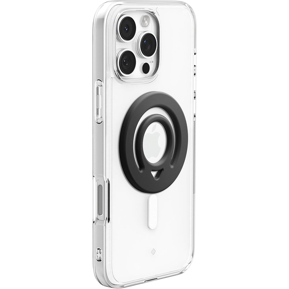 Support Anneau Spigen Dual Pop, Universel, Noir AMP08886