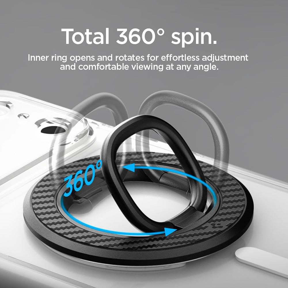 Support Anneau Spigen O-Mag OM106, Universel, Noir AMP09334