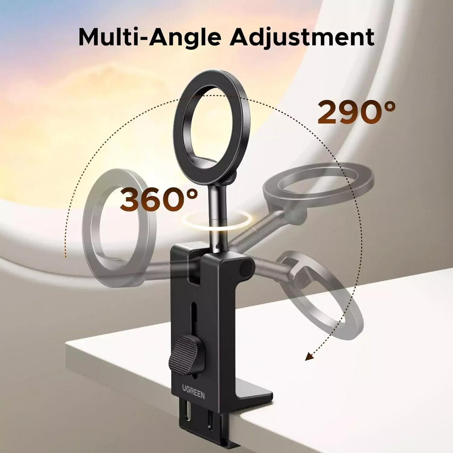 Support Magnétique UGREEN LP863, Universel, Noir