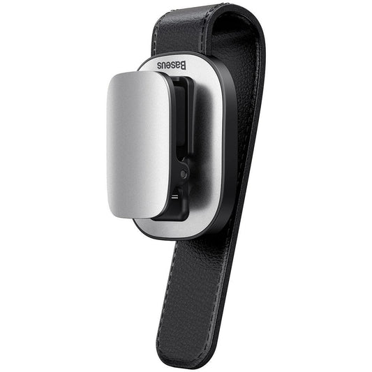 Baseus Platinum Platinum Clip Support parasolaire pour lunettes de soleil, argent ACYJN-B0S