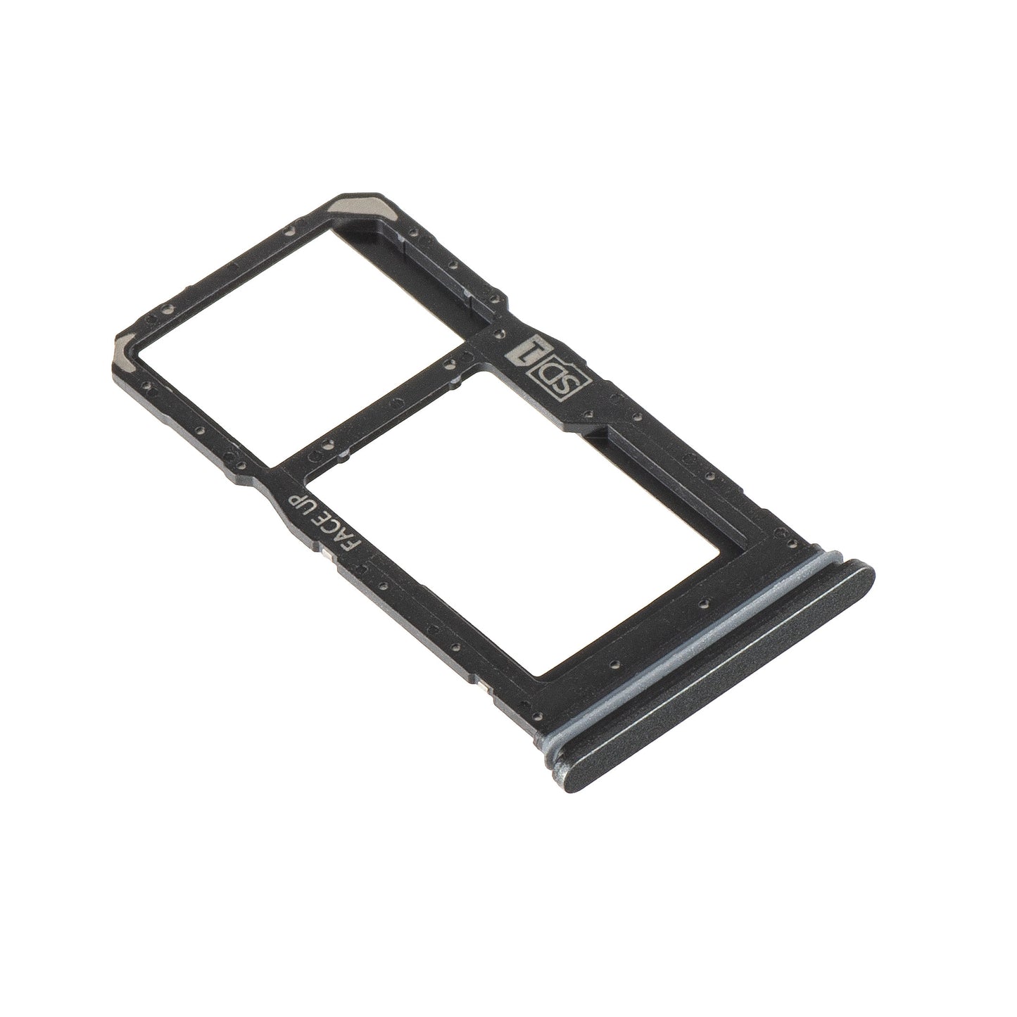 SIM Card Holder for Motorola Moto G75, Gray (Charcoal Gray), Service Pack S948E41199