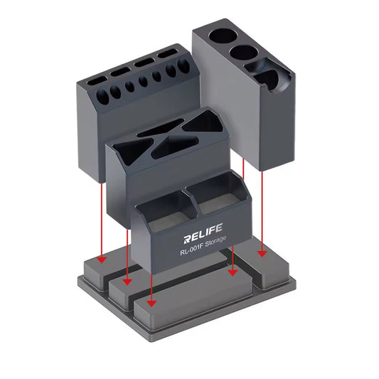 Support Tournevis Relife RL-001F, Gris