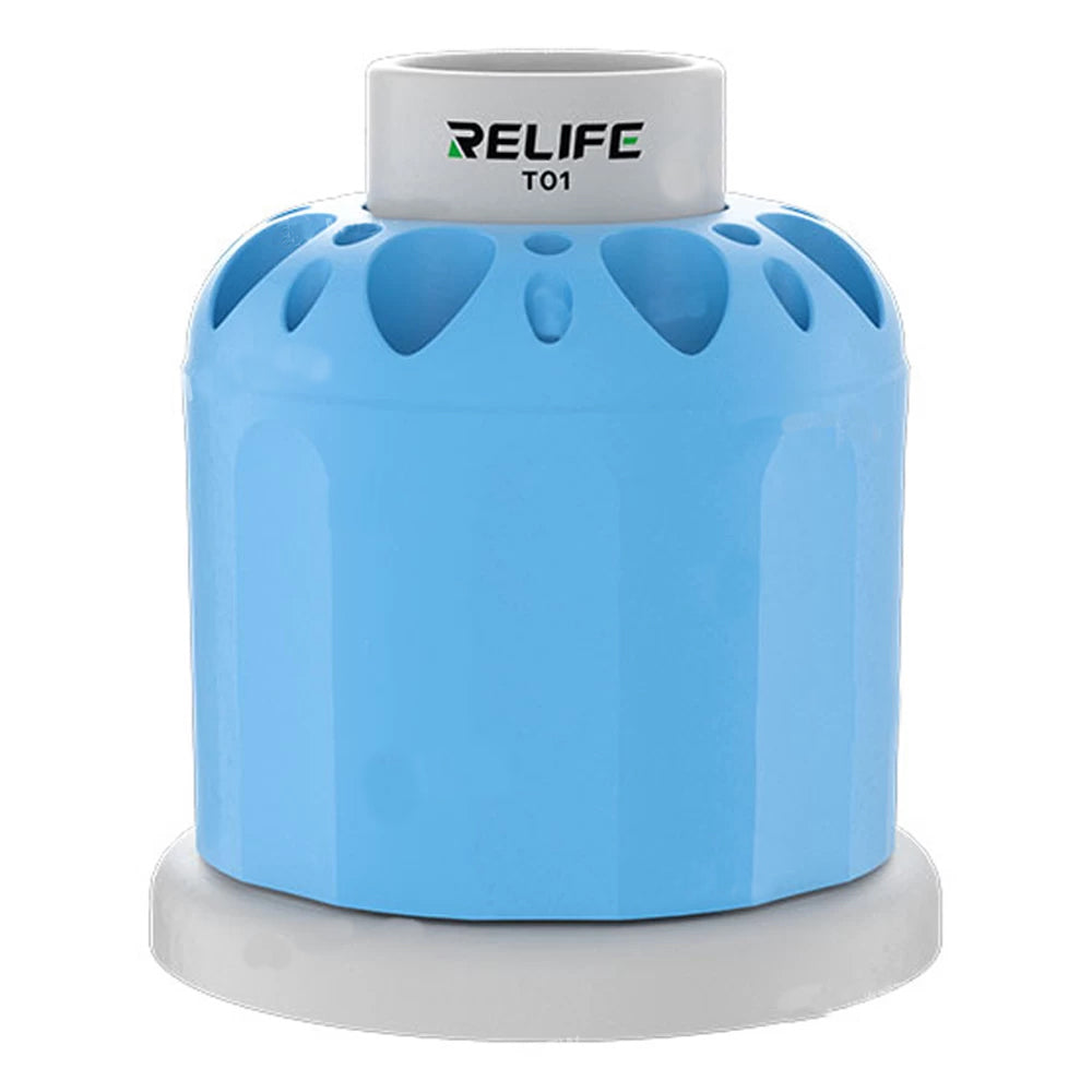 Support Tournevis Relife T01, Rotatif, Bleu