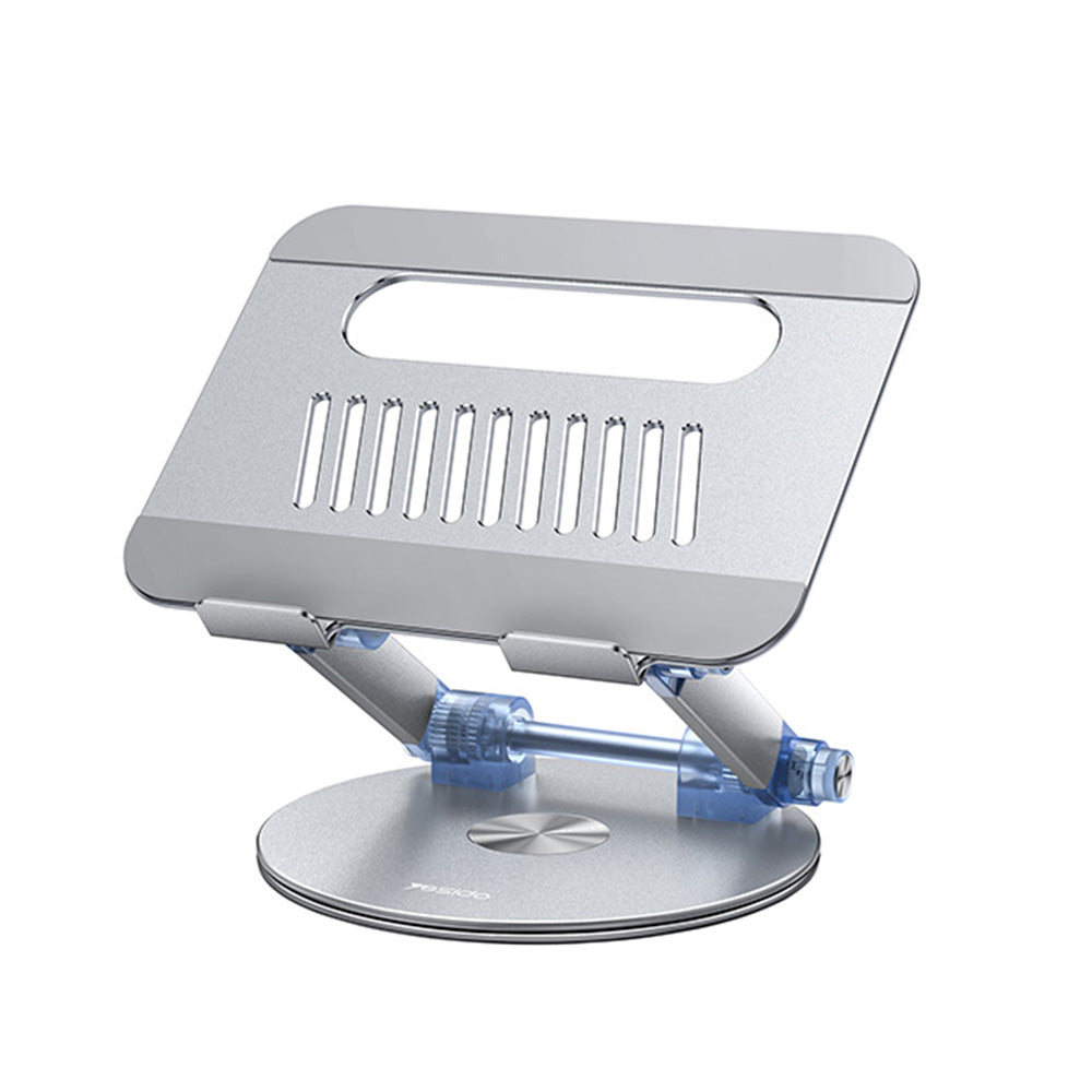 Support Yesido LP06 pour ordinateur portable 10 pouces - 17,3 pouces, Argenté